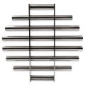 Food Industry Grade Stainless Steel Magnetic Separator Grid - 10,000 Gauss (Size Options Available)