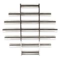 Food Industry Grade Stainless Steel Magnetic Separator Grid - 10,000 Gauss (Size Options Available)
