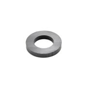 72mm O.D x 39mm I.D x 10mm thick Y30BH Ferrite Ring Magnet - 5.5kg Pull