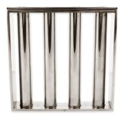 Food Industry Grade Easy Clean Stainless Steel Magnetic Separator Grid - 10,000 Gauss (Size Options Available)