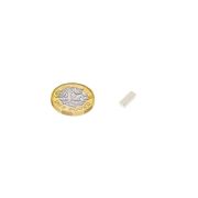 10 x 3.5 x 2.25mm thick N45 Neodymium Magnet - 0.9kg Pull