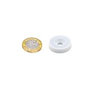 26.4mm dia x 6.2mm thick x 6.2mm c/sink PTFE Coated Neodymium Magnet - 6kg Pull