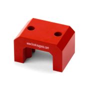 Extra Large Red Alnico Horseshoe Magnet - 23kg Pull (57 x 35 x 40.5)