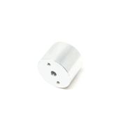 40mm dia x 30mm thick Energise to Release Electromagnet with M6 Mounting Hole - 16kg Pull (24V DC / 18W)