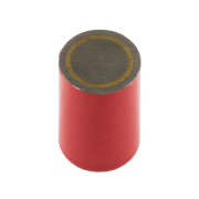 9.5mm dia x 15mm thick Alnico 5 Deep Pot Magnet c/w M3 threaded hole - 1kg Pull