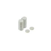 6mm dia x 1.5mm thick N42 Neodymium Magnet c/w Dimple on North - 0.54kg Pull
