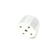 80mm dia x 50mm thick Energise to Release Electromagnet with M8 Mounting Holes - 80kg Pull (24V DC / 40W)