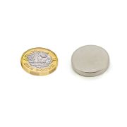 24mm dia x 4mm thick N42 Neodymium Magnet - 7.7kg Pull