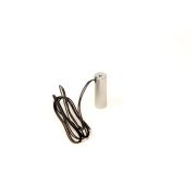 12.7mm dia x 38.1mm thick Electromagnet with 3.5mm Mounting Hole - 1.8kg Pull (12V DC / 1.4W)