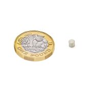 3mm dia x 3mm thick Samarium Cobalt Magnet - 0.2kg Pull
