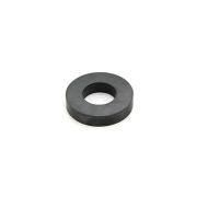 60mm O.D x 24mm I.D x 8mm thick Y30BH Ferrite Ring Magnet - 2.4kg Pull