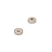12mm dia x 4mm thick x 3.5mm c/sink N42 Neodymium Pot Magnet - 4.4kg Pull