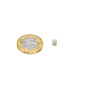 4mm dia x 4mm thick N42SH Neodymium  Magnet - 0.5kg Pull