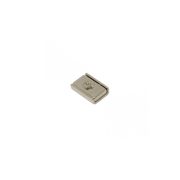 20 x 13.5 x 5mm thick Neodymium Channel Magnet w/ 3.3mm c/sunk hole - 8kg Pull