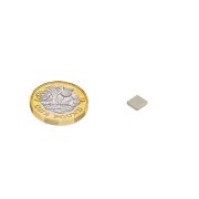 5 x 5 x 1mm thick 45H Neodymium Magnet - 0.4kg Pull