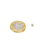 3mm dia x 2mm thick N42 Neodymium Magnet - 0.27kg Pull