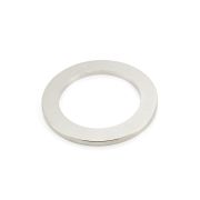 90mm O.D x 64mm I.D x 5mm thick N42 Neodymium Magnet - 16.3kg Pull