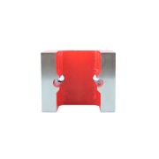 Red Alnico Horseshoe Magnet - 37kg Pull (70 x 41 x 57mm)