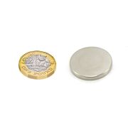 25mm dia x 3mm thick N42 Neodymium Magnet - 5.5kg Pull