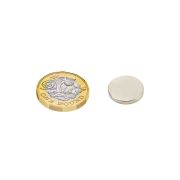 15mm dia x 2mm thick N52 Neodymium Strongest Grade Magnet - 2.4kg Pull