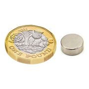 10mm dia x 4mm thick N42 Neodymium Magnet - 2.6kg Pull