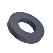 102mm O.D x 51mm I.D x 15mm thick Y30BH Ferrite Ring Magnet - 9kg Pull
