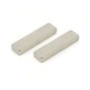 40 x 10 x 5mm thick N42 Neodymium Magnet - 8.3kg Pull