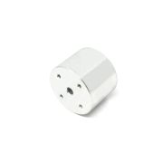 60mm dia x 45mm thick Energise to Release Electromagnet with M5 Mounting Holes - 60kg Pull (24V DC / 36W)