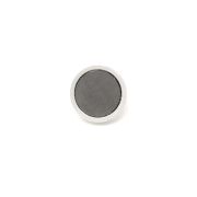 25mm dia x 7mm thick Ferrite Pot Magnet with M5 External Thread - 0.8kg Pull