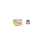 10mm dia x 5mm thick x 3.2mm c/sink Samarium Cobalt Magnet - 1.4kg Pull