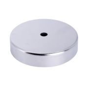 100mm dia x 22mm thick x 11mm hole Ferrite Pot Magnet  - 68kg Pull