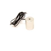 25.4mm dia x 31.75mm thick Electromagnet with 5mm Mounting Hole - 9.1kg Pull (12V DC / 2.4W)