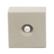 50 x 50 x 25mm thick N42 Neodymium Magnet with 8.2mm dia c/sunk hole - 95kg Pull (North/South)