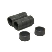 23.5mm O.D. x 18.5mm I.D. x 11.5mm thick Y10 Ferrite Magnets - 0.25kg pull