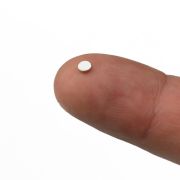 3.17mm dia x 0.79mm thick N42 Neodymium Magnet - 0.151kg Pull - Licensed Material