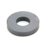 72mm O.D x 30mm I.D x 12mm thick Y30BH Ferrite Ring Magnet - 6.4kg Pull