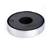 100mm dia x 22mm thick x 11mm hole Ferrite Pot Magnet  - 68kg Pull