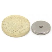 15mm O.D x 2mm I.D x 2mm thick N42 Neodymium Magnet - 1.9kg Pull