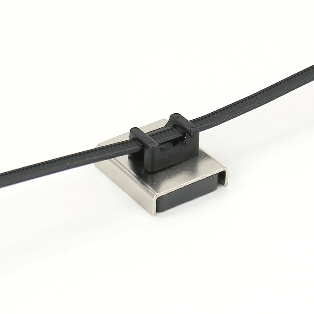 Magnetic Cable Tie Mount  26 x 23 x 6.3mm thick 6.1kg Pull